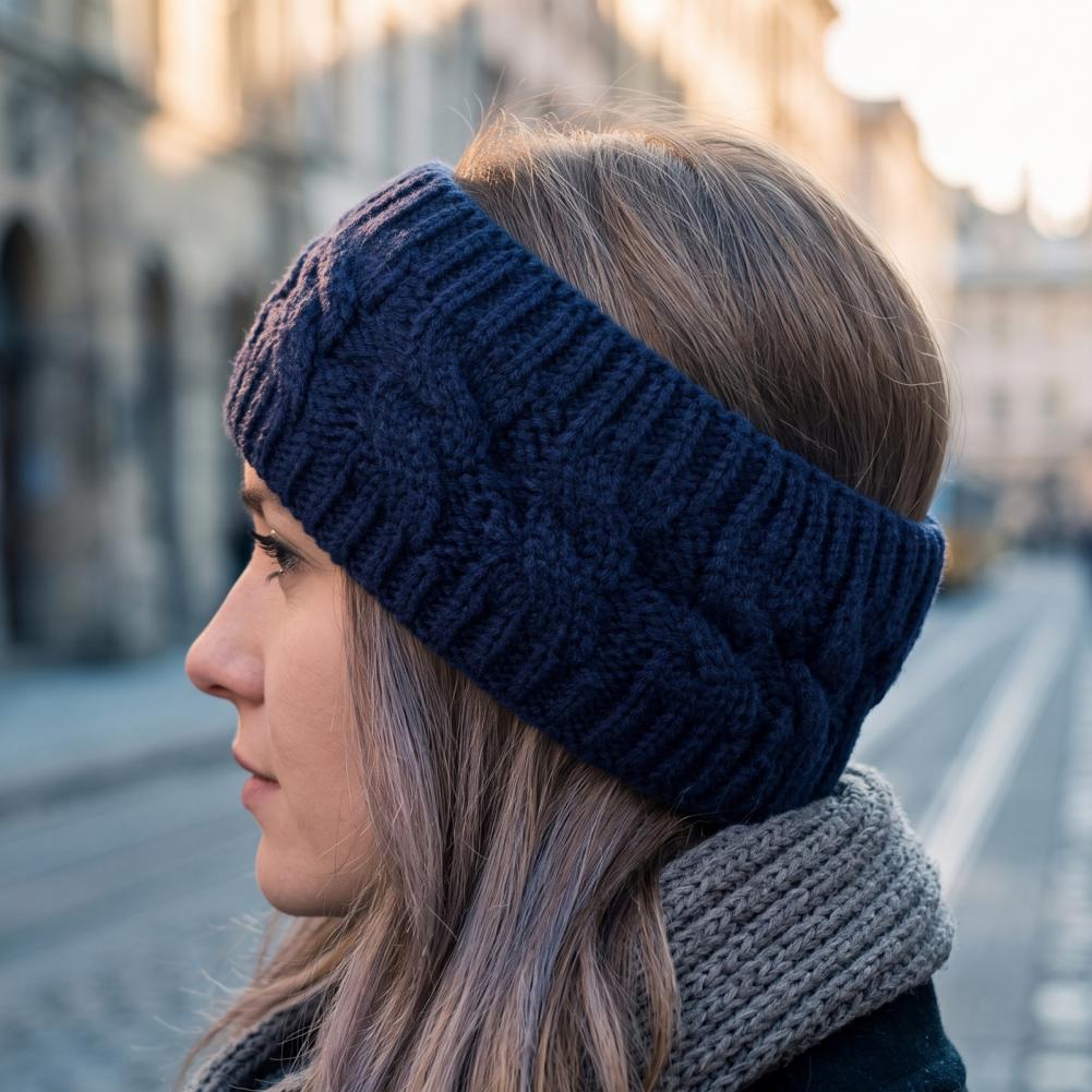 Bandeau tricoté d'hiver pour f - Fleece Ear Warmer Band avis et prix