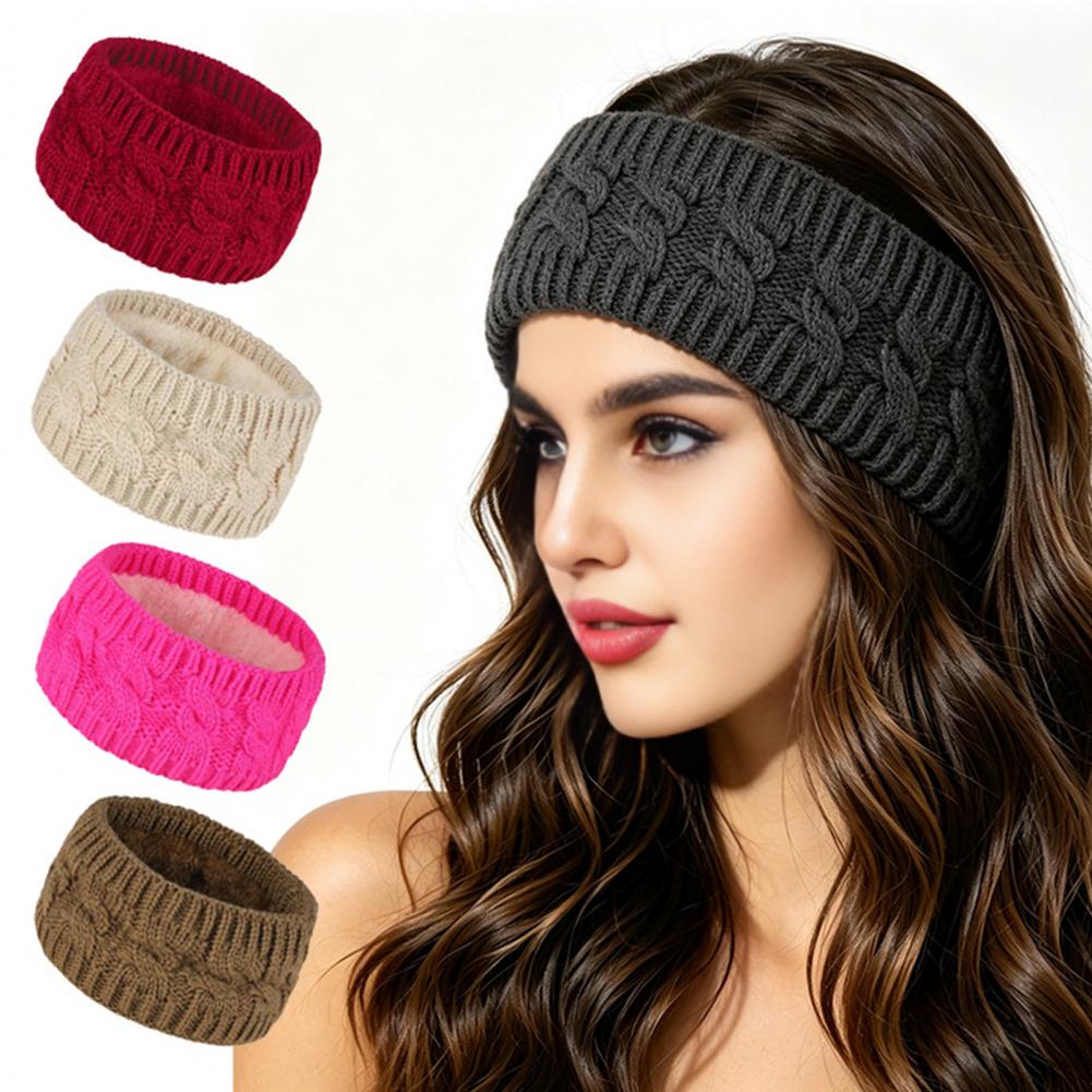 Bandeau tricoté d'hiver pour f - Fleece Ear Warmer Band avis et prix