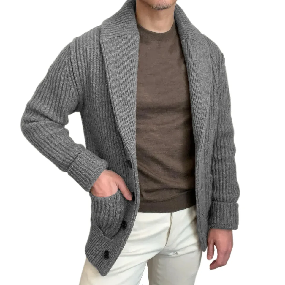 Cardigan en tricot pour hommes - Down Jacket Packable avis et prix