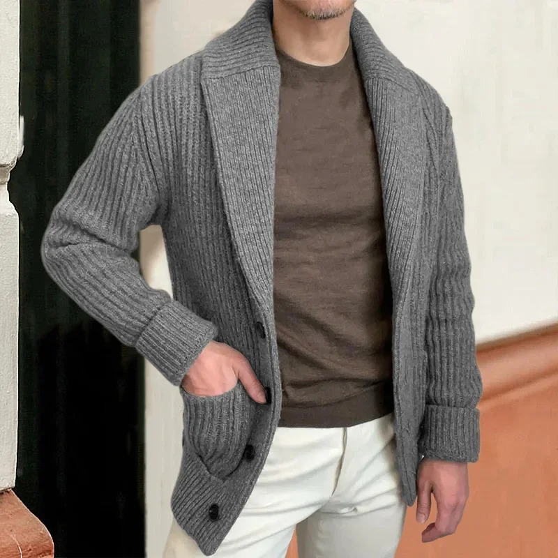 Cardigan en tricot pour hommes - Down Jacket Packable avis et prix