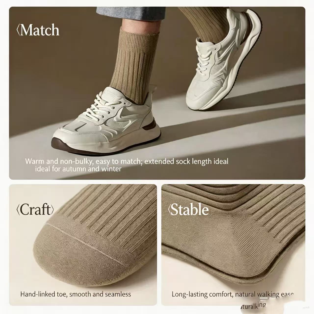 Lot de 4 paires de chaussettes - Thermal Sock Wool avis et prix