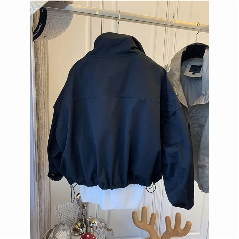 Manteau coupe-vent plissé à co - Down Jacket Packable avis et prix
